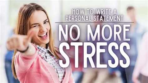 how to write a personal statement essay
