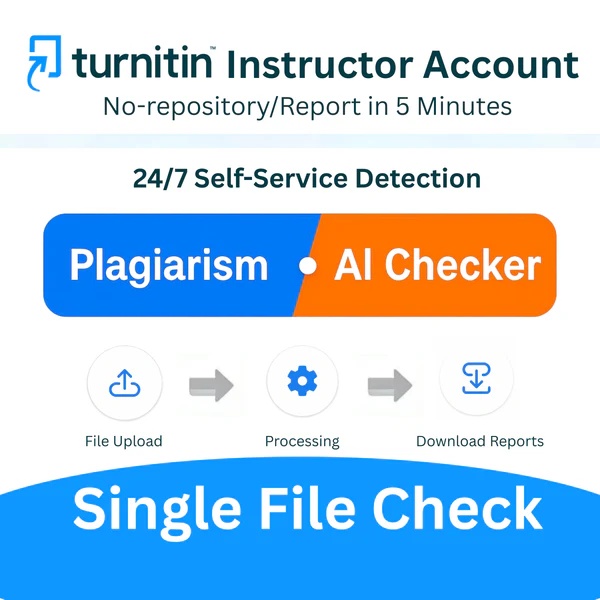 turnitin Instructor Account